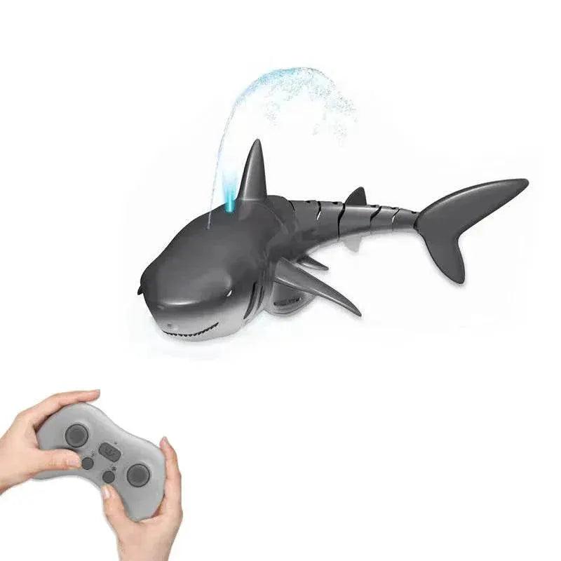  Smart Remote Control Shark Whale Water Spraying Toy Boat Submarine  -  ToylandEU™