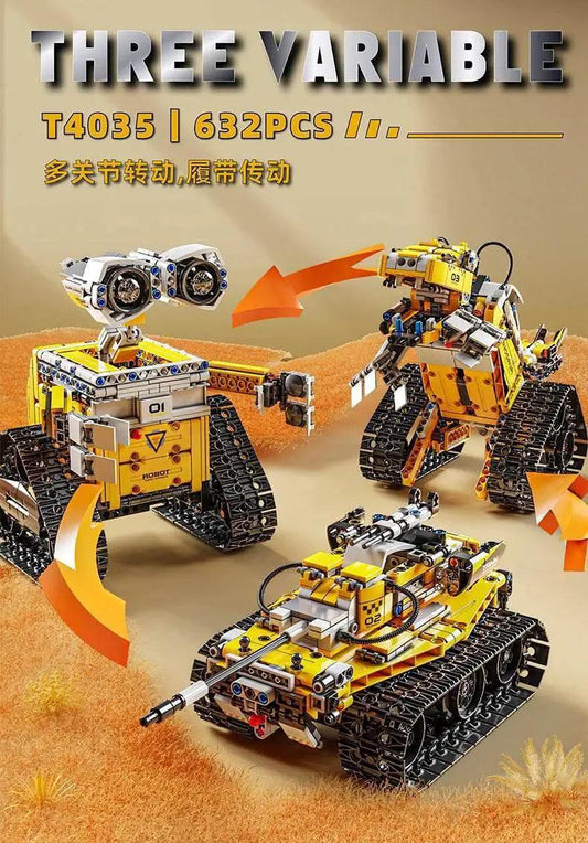  Smart Robot Building Blocks 3In1 Dino Tank Toyland EU -  ToylandEU™