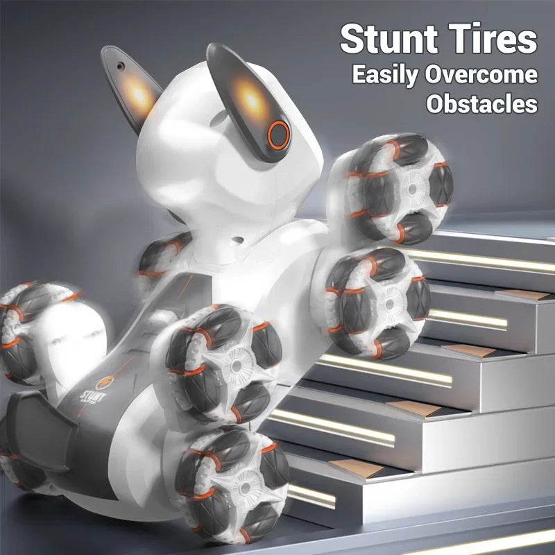 Smart Robot Dog Voice Gesture Remote Control Toy For Kids - ToylandEU