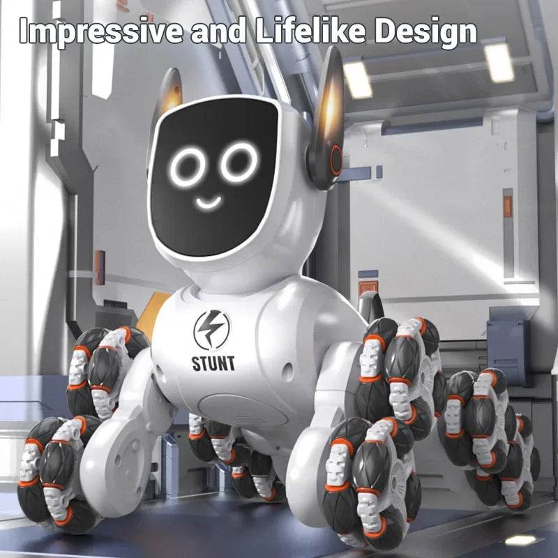 Smart Robot Dog Voice Gesture Remote Control Toy For Kids - ToylandEU