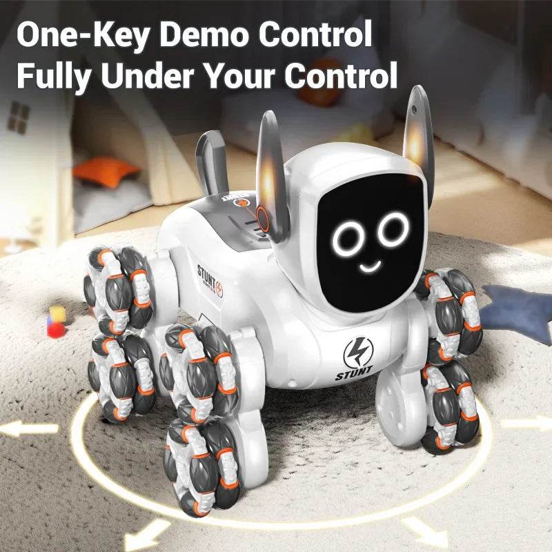 Smart Robot Dog Voice Gesture Remote Control Toy For Kids - ToylandEU