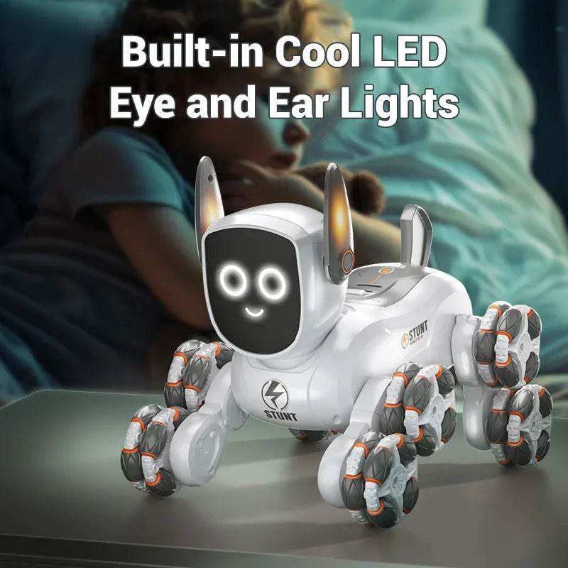 Smart Robot Dog Voice Gesture Remote Control Toy For Kids - ToylandEU