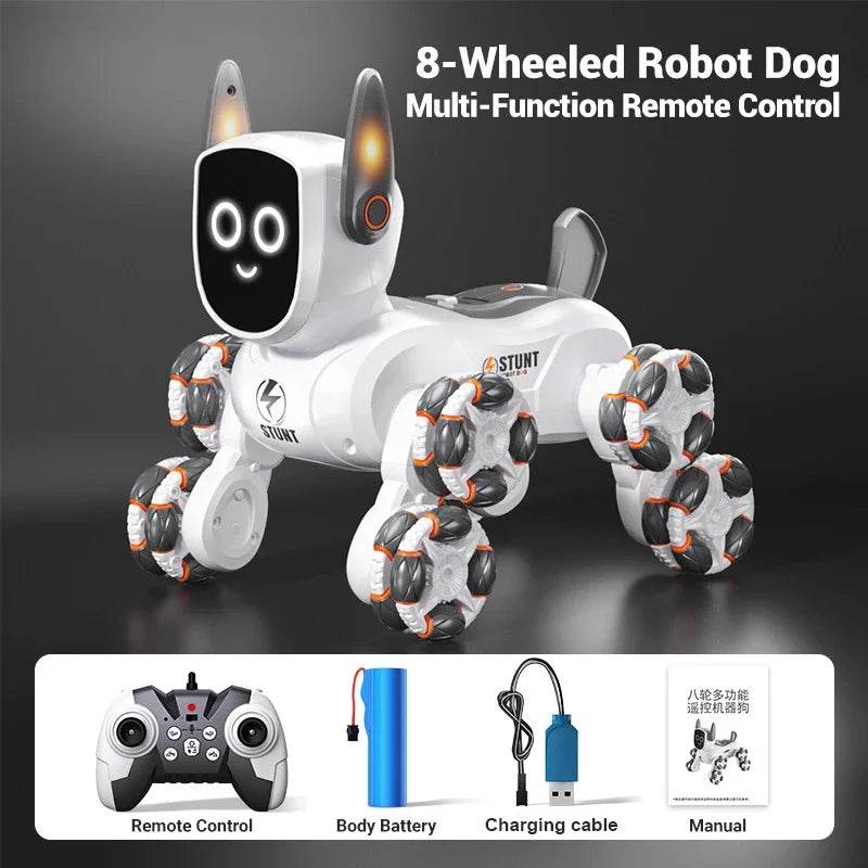 Smart Robot Dog Voice Gesture Remote Control Toy For Kids - ToylandEU