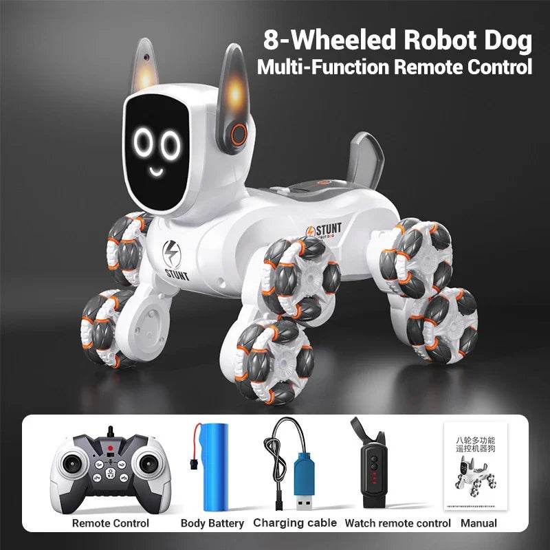 Smart Robot Dog Voice Gesture Remote Control Toy For Kids - ToylandEU