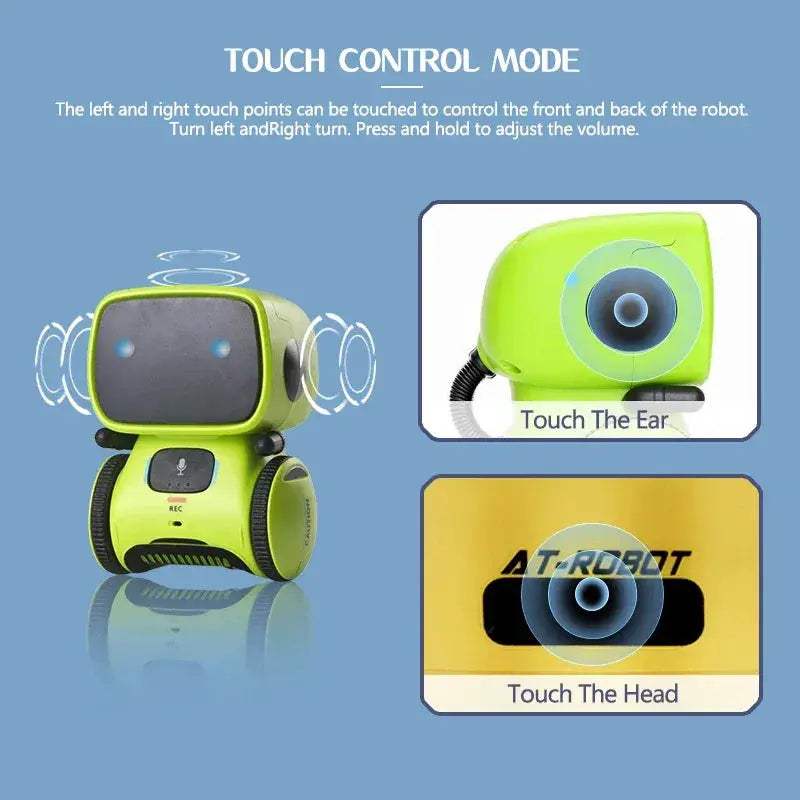 Smart Robot Toy With Voice Control And Dance Modes - ToylandEU