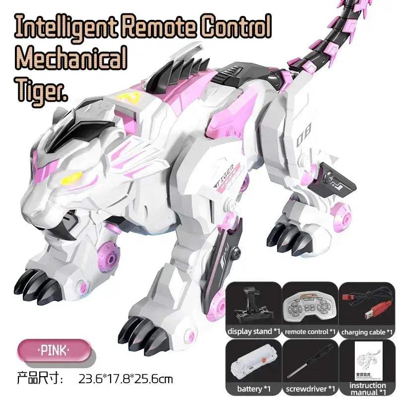 Smart Tiger Robot Toy With Gesture Sensing And Dancing - ToylandEU