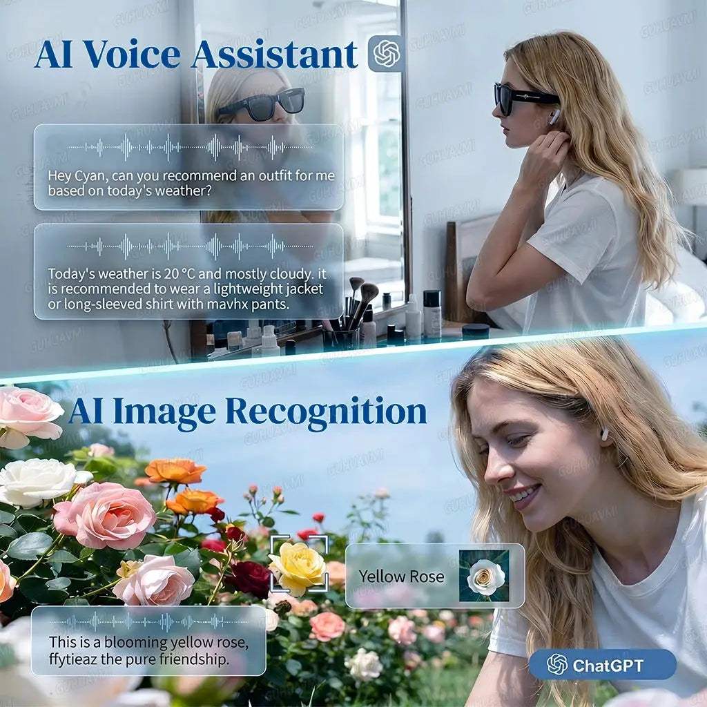  Smart Translation Camera Glasses Real Time 4K Video -  ToylandEU™