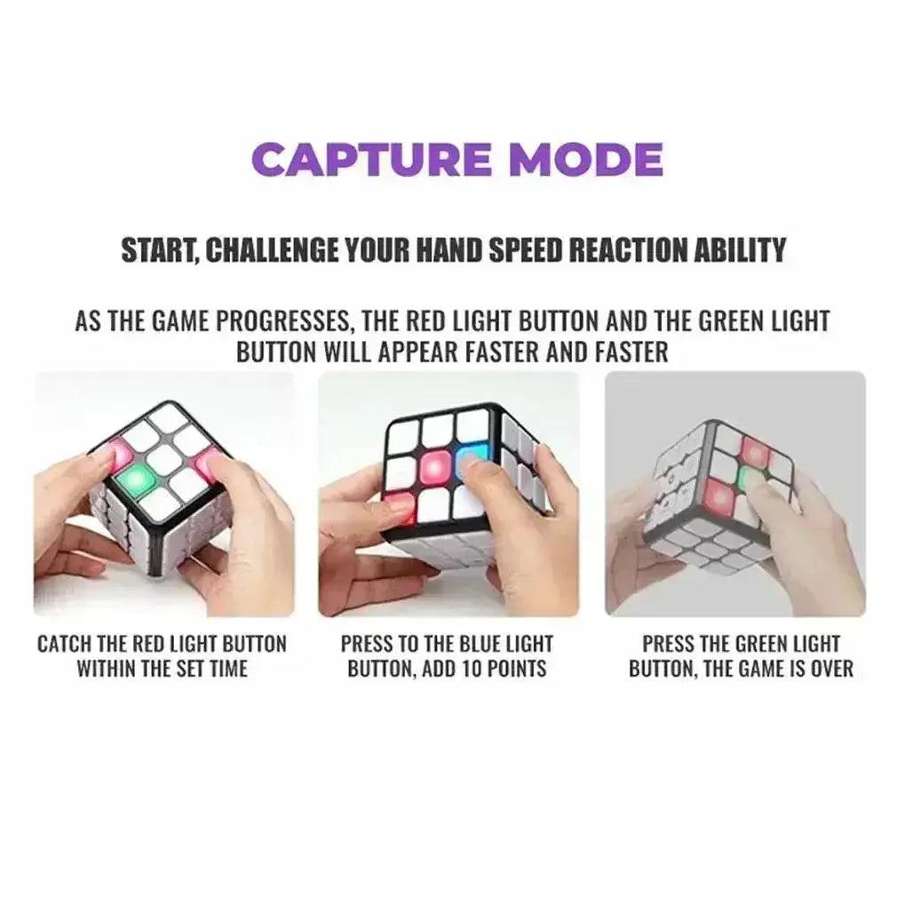  Smart Voice Cube 3X3 Magic Electronic Flashing Cube Gift -  ToylandEU™
