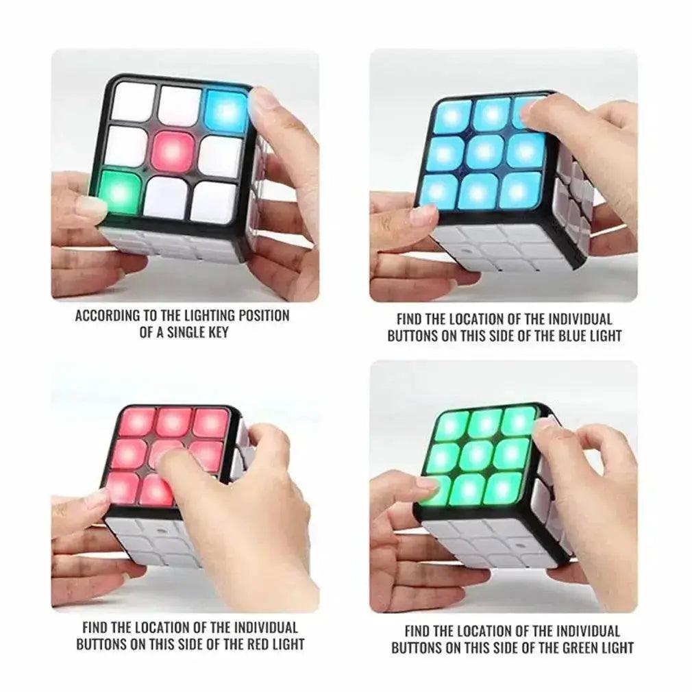  Smart Voice Cube 3X3 Magic Electronic Flashing Cube Gift -  ToylandEU™