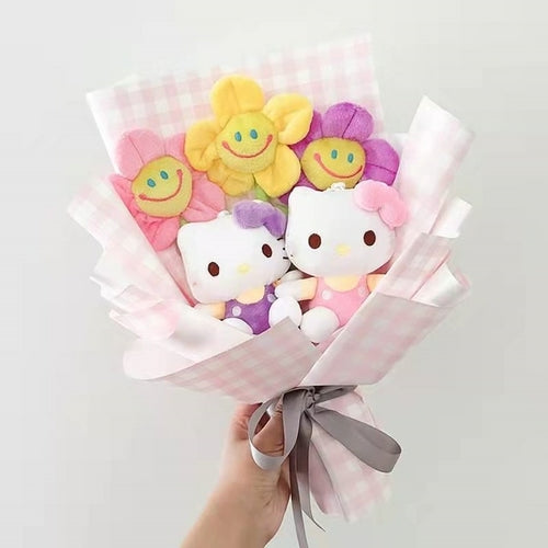 DIY Smiley Sunflower Plush Bouquet for Graduation and Celebrations ToylandEU.com Toyland EU