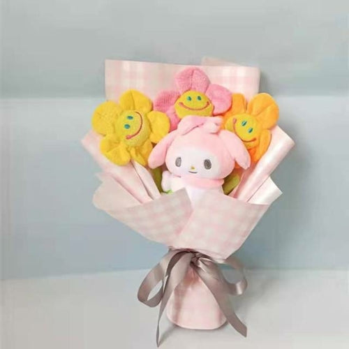 DIY Smiley Sunflower Plush Bouquet for Graduation and Celebrations ToylandEU.com Toyland EU