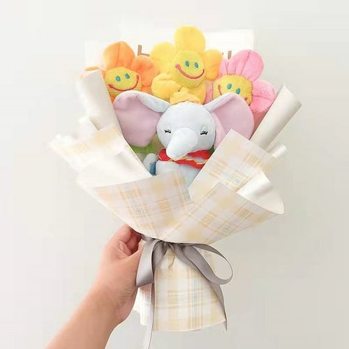 DIY Smiley Sunflower Plush Bouquet for Graduation and Celebrations ToylandEU.com Toyland EU