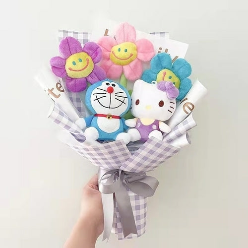 DIY Smiley Sunflower Plush Bouquet for Graduation and Celebrations ToylandEU.com Toyland EU