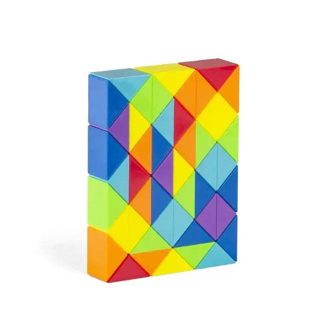 Magic Snake Cube Twist Puzzle 72/48/36/24 Wedges Brain Teaser Games For Kids Montessori Educational Toys Spielzeuge Kinder - ToylandEU