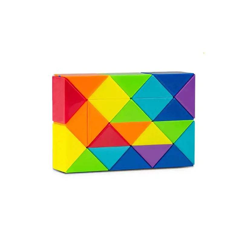 Magic Snake Cube Twist Puzzle 72/48/36/24 Wedges Brain Teaser Games For Kids Montessori Educational Toys Spielzeuge Kinder - ToylandEU