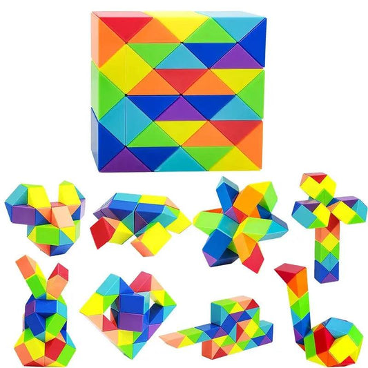  Snake Cube Twist Puzzle Mini For Kids Montessori Toy -  ToylandEU™