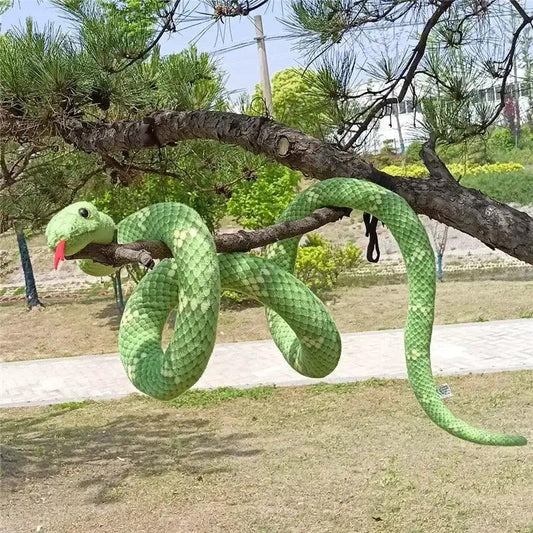  Snake Plush Toy Lifelike Realistic Python Home Decor -  ToylandEU™