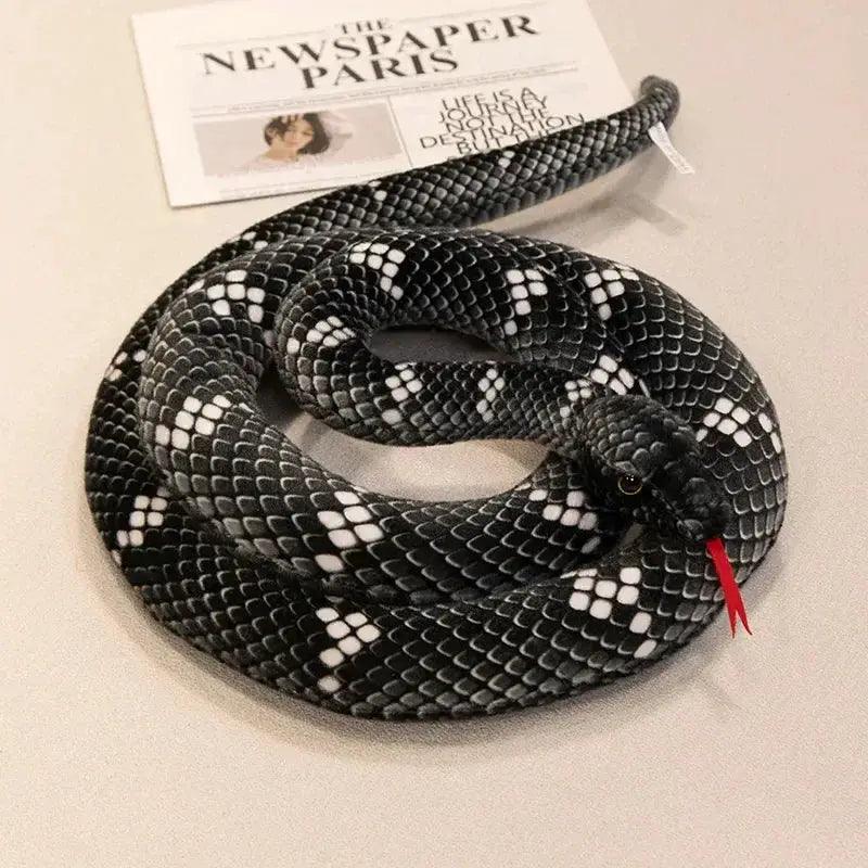  Snake Plush Toy Lifelike Realistic Python Home Decor -  ToylandEU™