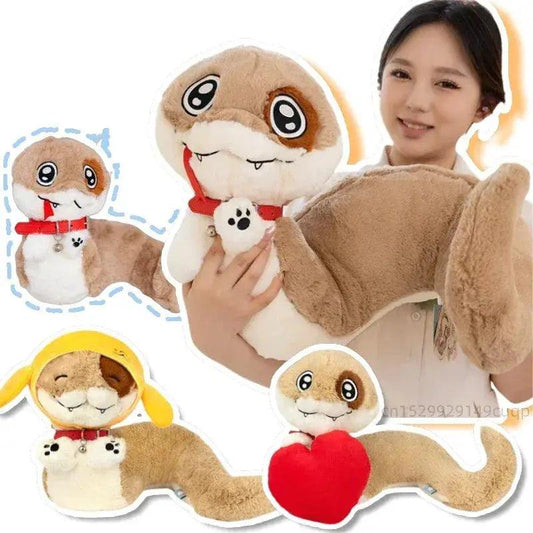 Snake Plush Toy Soft Cozy Pillow For Home Decor Gift -  ToylandEU™