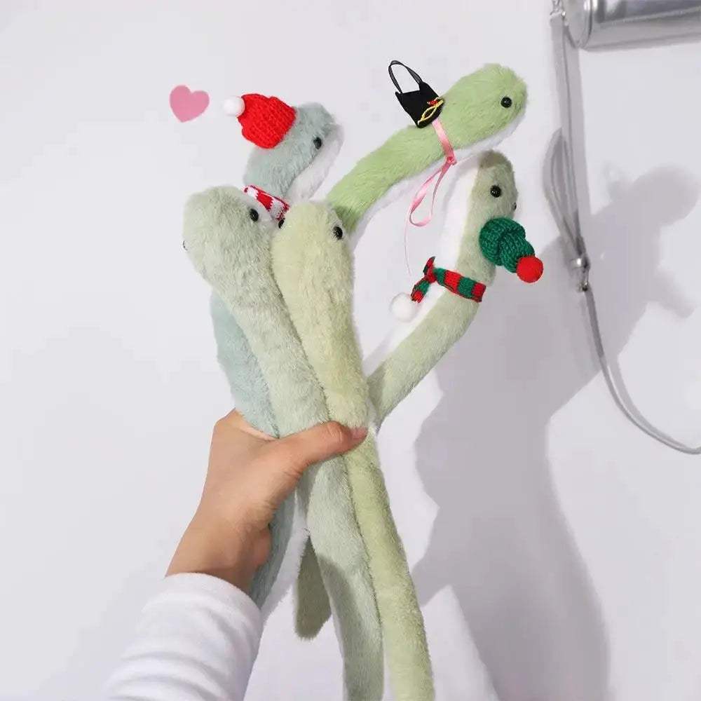 Snake Plush Toy Wrap Around Arm Cute Soft Doll Gift - ToylandEU