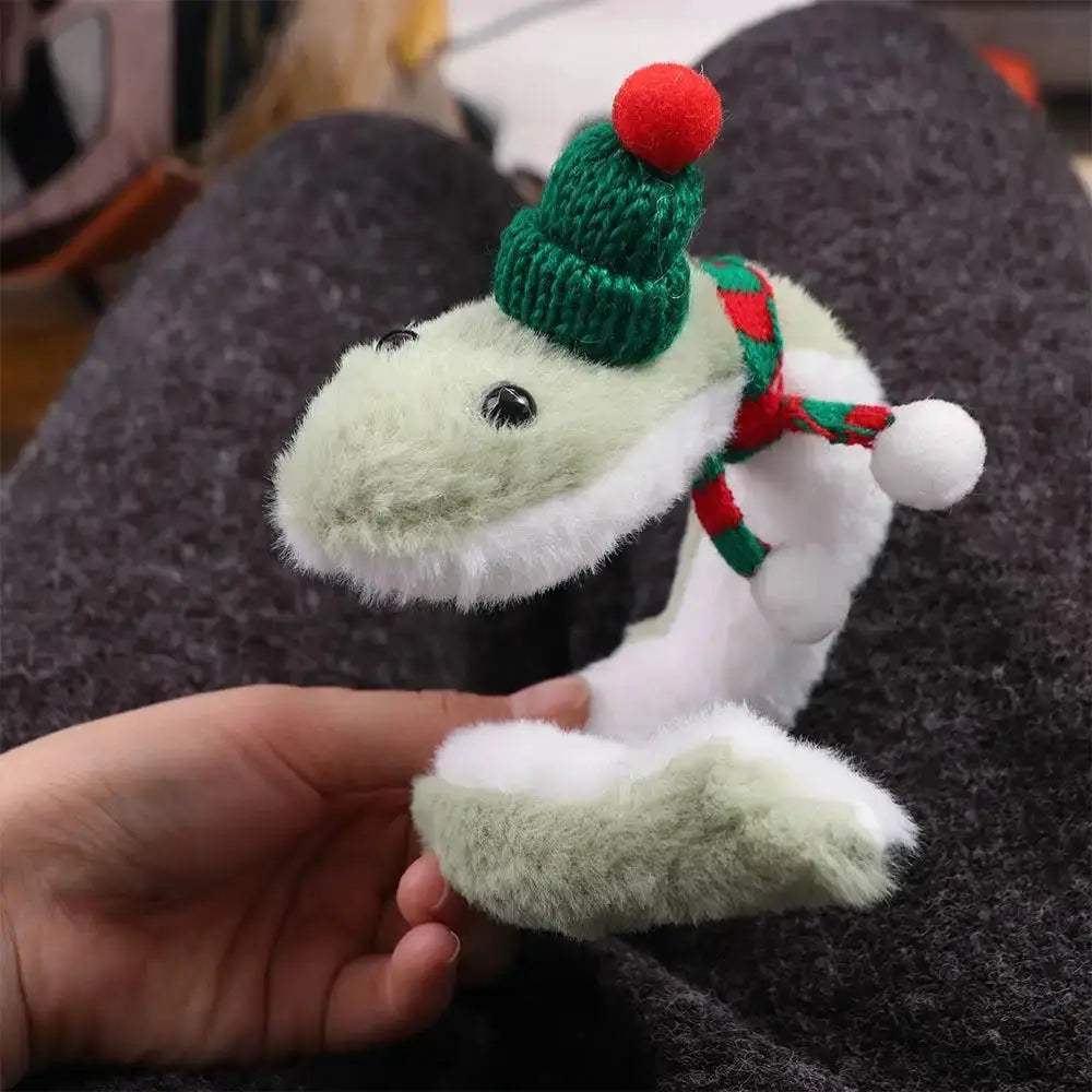 Snake Plush Toy Wrap Around Arm Cute Soft Doll Gift - ToylandEU