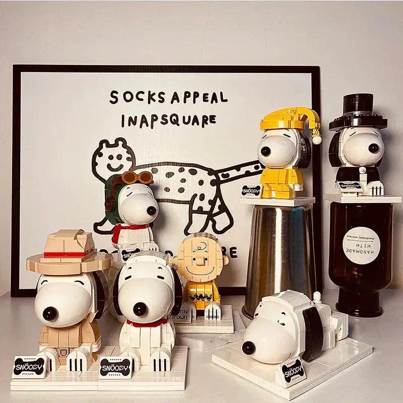  Snoopy Building Blocks Lego Compatible Collectible Kit -  ToylandEU™