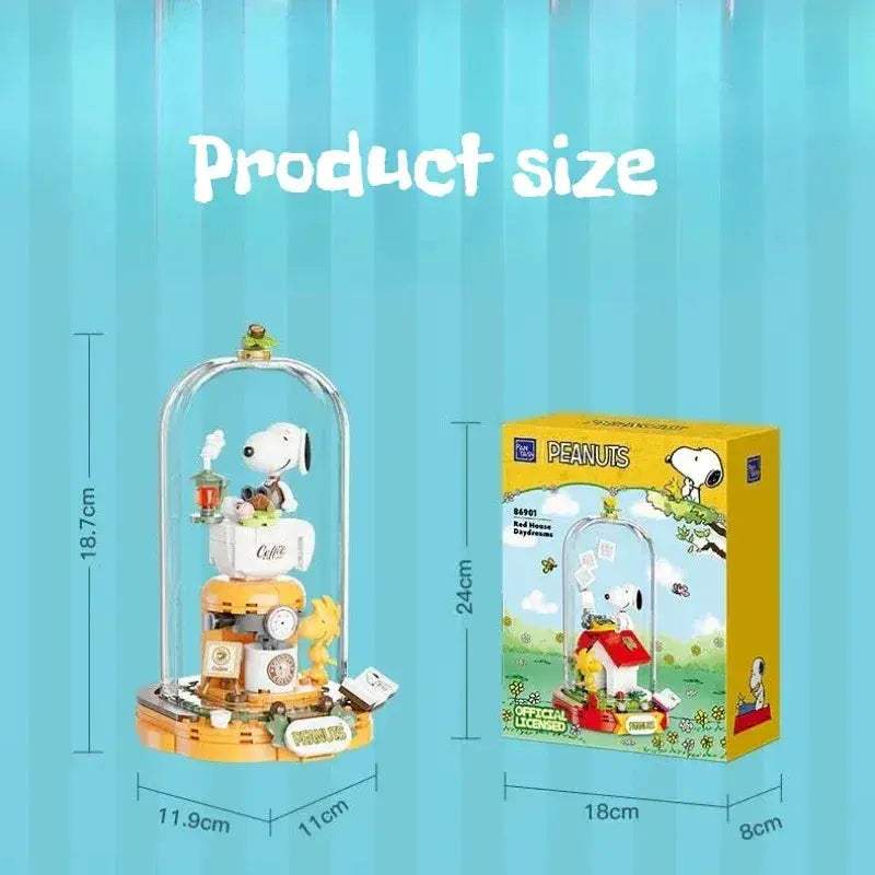 Snoopy Educational Building Block Set Compatible With LEGO - ToylandEU