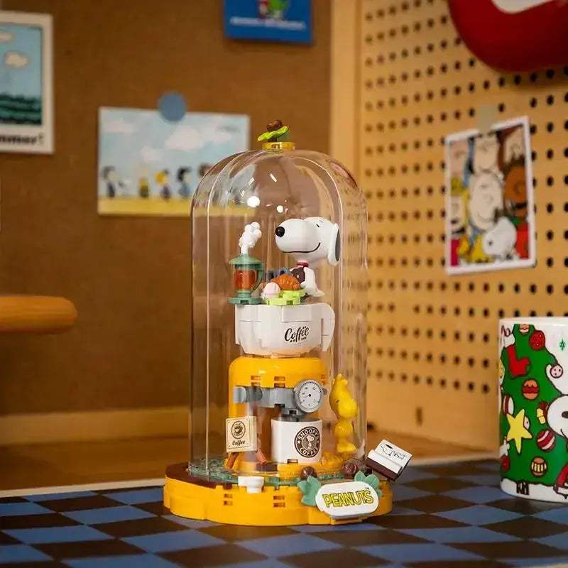 Snoopy Educational Building Block Set Compatible With LEGO - ToylandEU