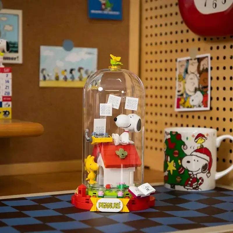 Snoopy Educational Building Block Set Compatible With LEGO - ToylandEU