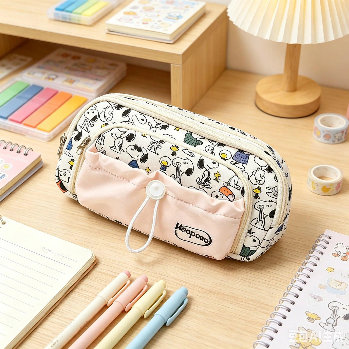 Snoopy Pencil Case | Large Capacity | Toylandeu™