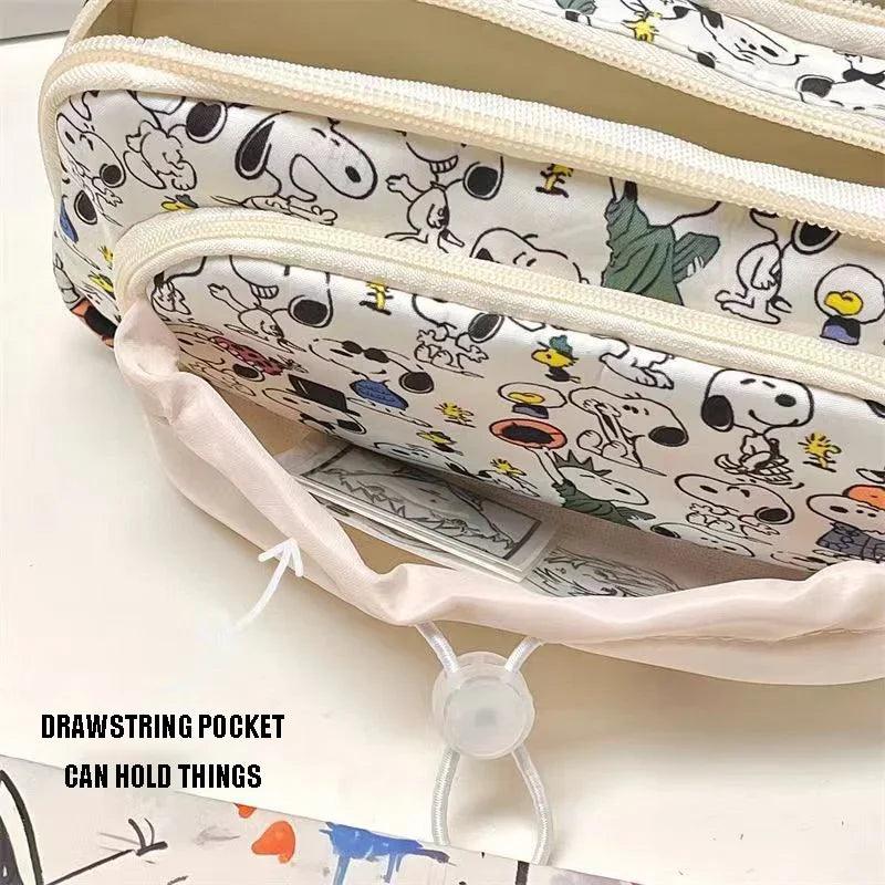 Snoopy Pencil Case | Large Capacity | Toylandeu™