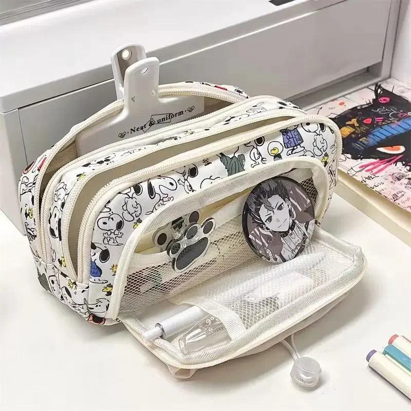 Snoopy Pencil Case | Large Capacity | Toylandeu™