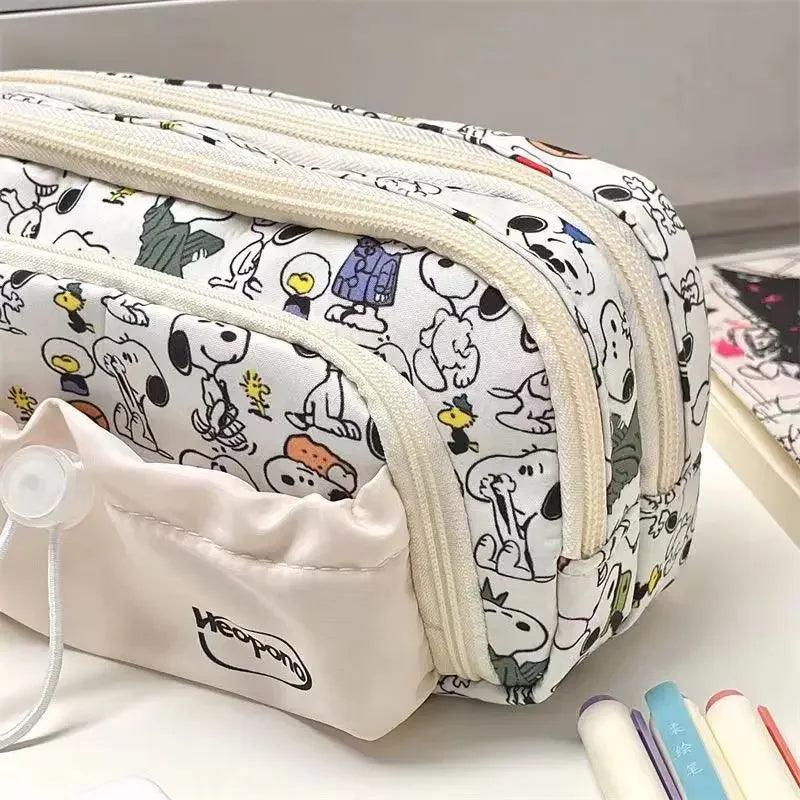 Snoopy Pencil Case | Large Capacity | Toylandeu™
