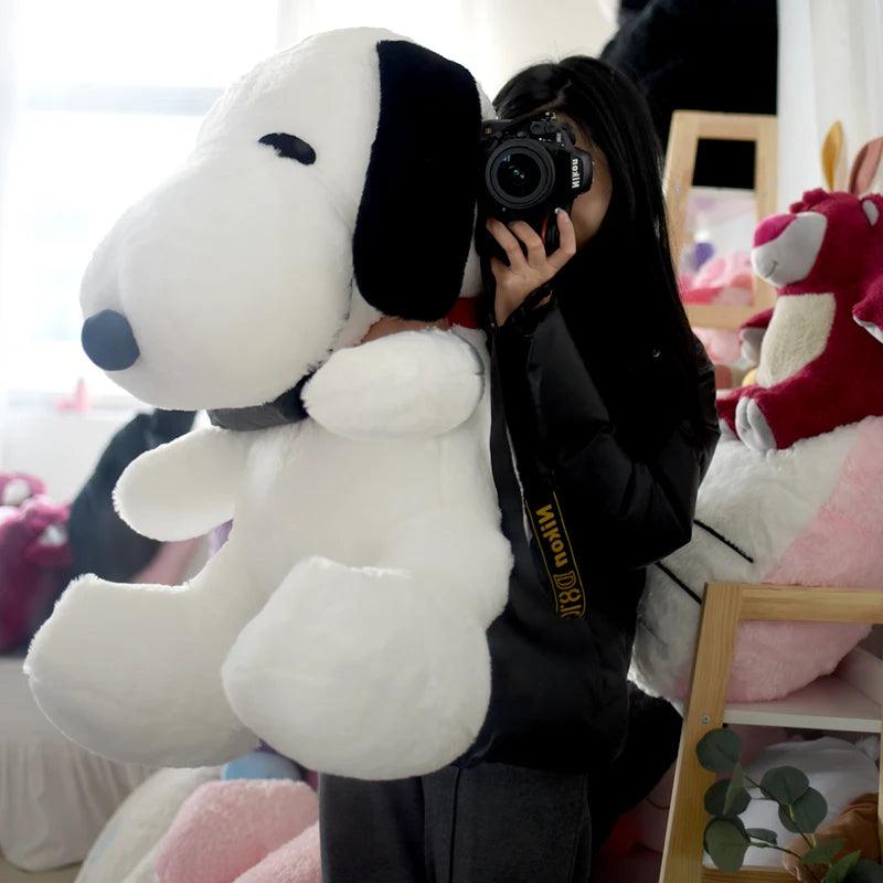  Snoopy Plush Pillow Toy 40x60cm Huggable Gift For Fans 