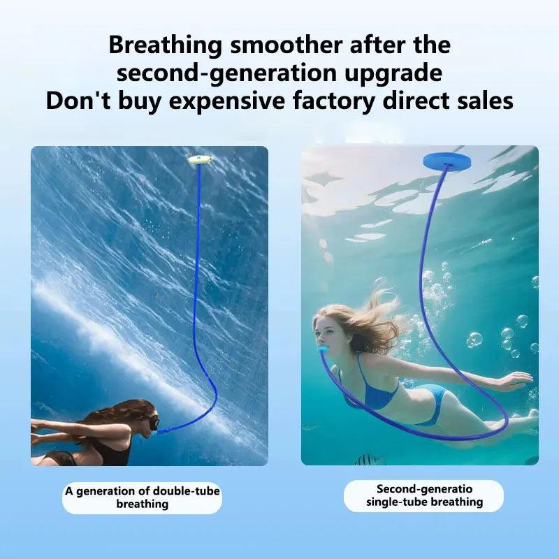 Snorkel Foldable Dry Mouthpiece One Size Toylandeu™