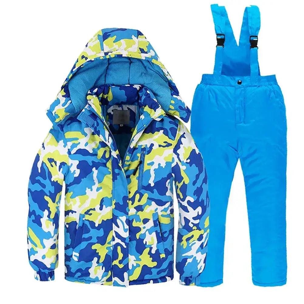  Kids Snow Suit Two Piece Waterproof Winter Ski Set -  ToylandEU™