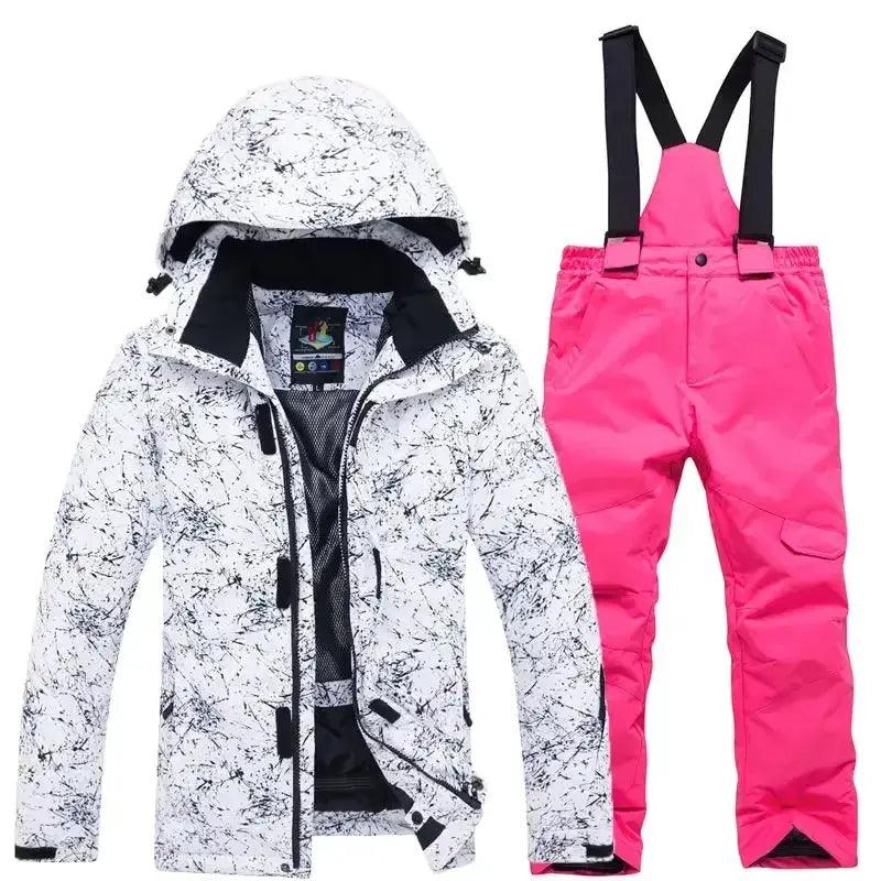  Kids Snow Suit Waterproof Windproof Winter Ski Outfit -  ToylandEU™