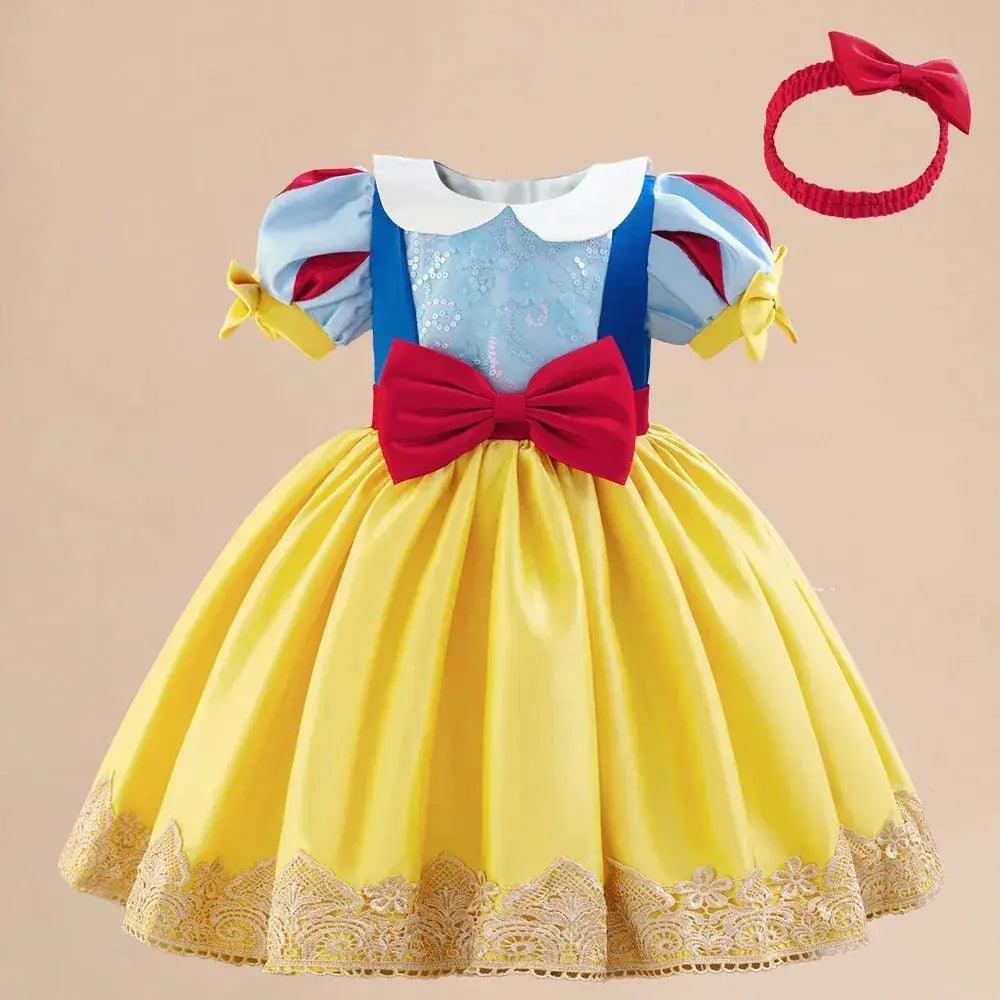  Snow White Baby Princess Dress Knee Length Deluxe -  ToylandEU™