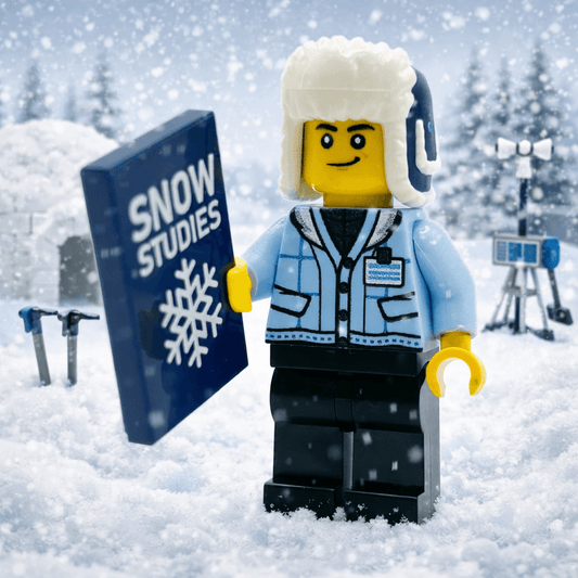 Snowfall Minifigure | Light Jacket | Toylandeu™
