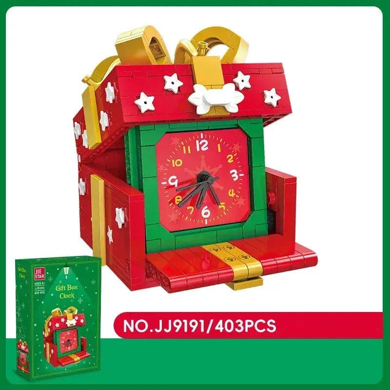  Snowman Snowflake Clock Building Blocks Lego Compatible -  ToylandEU™