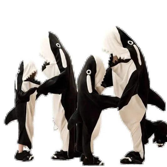 Snuggly Shark Pajama Set for Parents and Kids - Perfect for Halloween Fun! - ToylandEU