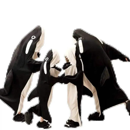 Snuggly Shark Pajama Set for Parents and Kids - Perfect for Halloween Fun! - ToylandEU