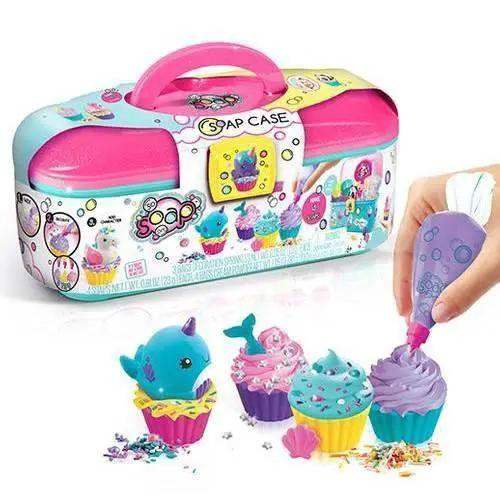 DIY Soap Kit With Frosted Tops And Deluxe Storage Case - ToylandEU
