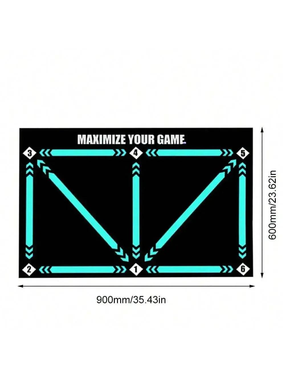  Soccer Ball Control Training Mat Stable Silent Base -  ToylandEU™