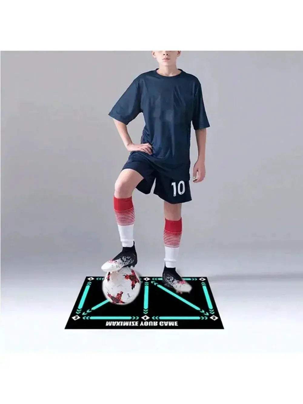 Soccer Ball Control Training Mat With Stable Silent Rubber Base - ToylandEU