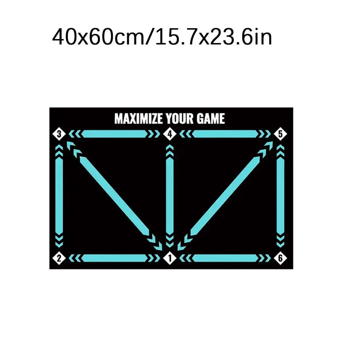 Soccer Ball Control Training Mat With Stable Silent Rubber Base - ToylandEU