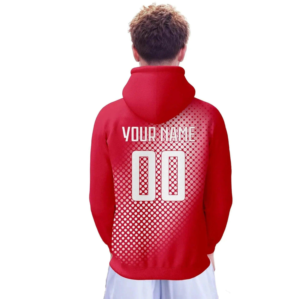  Personalized Denmark Soccer Hoodies for Men, Women, and Youth - Custom Name & Number 3D Printed Football Sweatshirt for Fans -  ToylandEU™