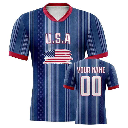  Custom USA Soccer Jerseys Personalize Name And Number -  ToylandEU™