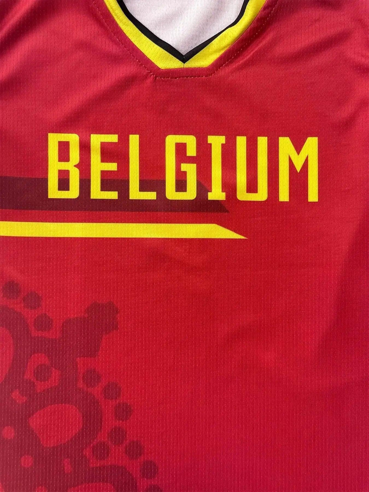  Personalized Belgium Kids Soccer Jersey Set - Custom Summer Football Uniforms for Boys and Girls (Ages 3-14) -  ToylandEU™