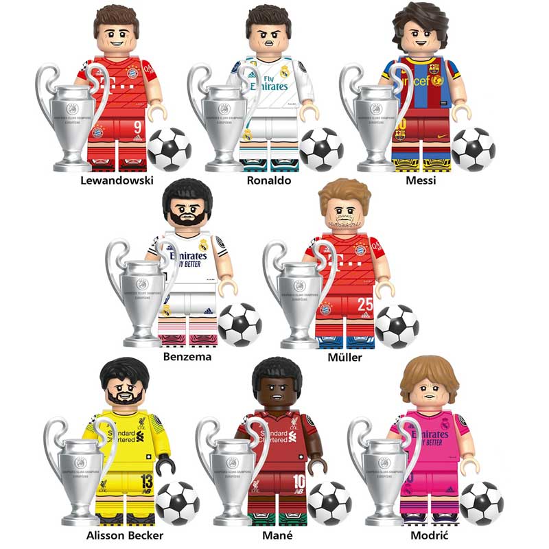 Soccer Minifigures | LEGO Compatible | Toylandeu™